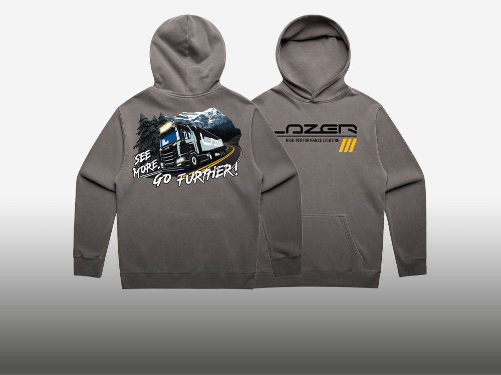 Lazer Trucking Entspannter Hoodie