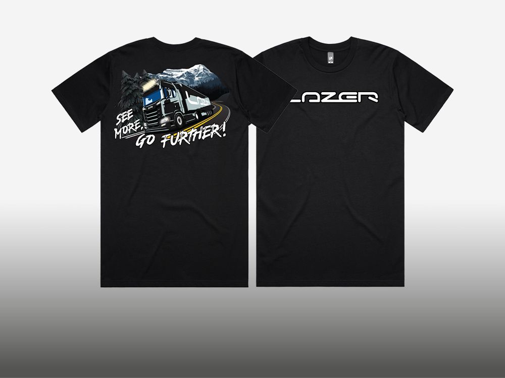 Lazer Trucking T-shirten